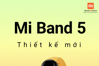 Vòng Đeo Tay Thông Minh Mi Band 5 Ra Mắt Ngày 11/06