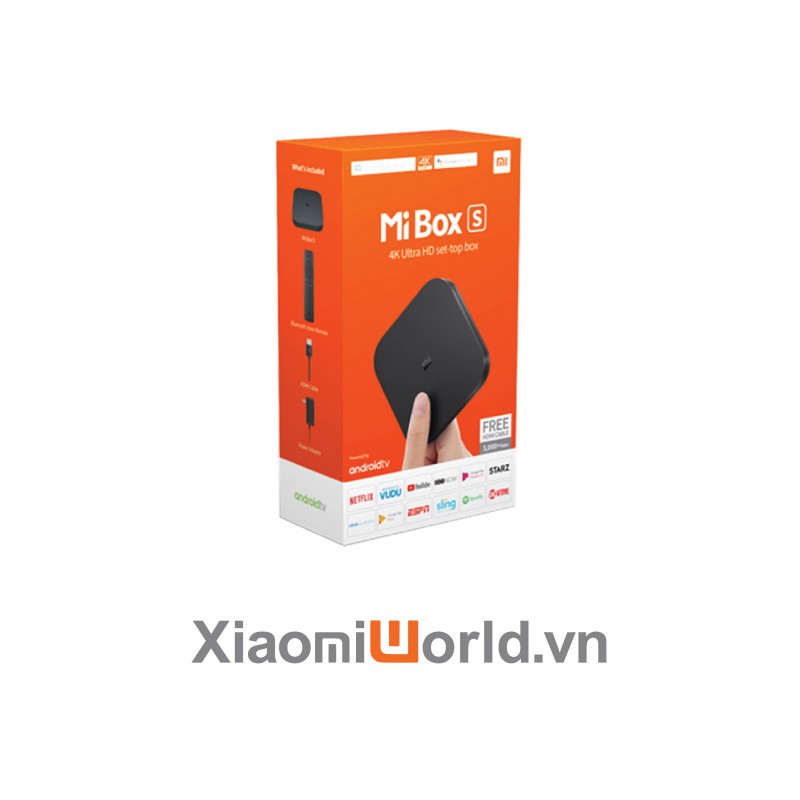 MiBox S 4K Xiaomi - Chính Hãng Digiworld