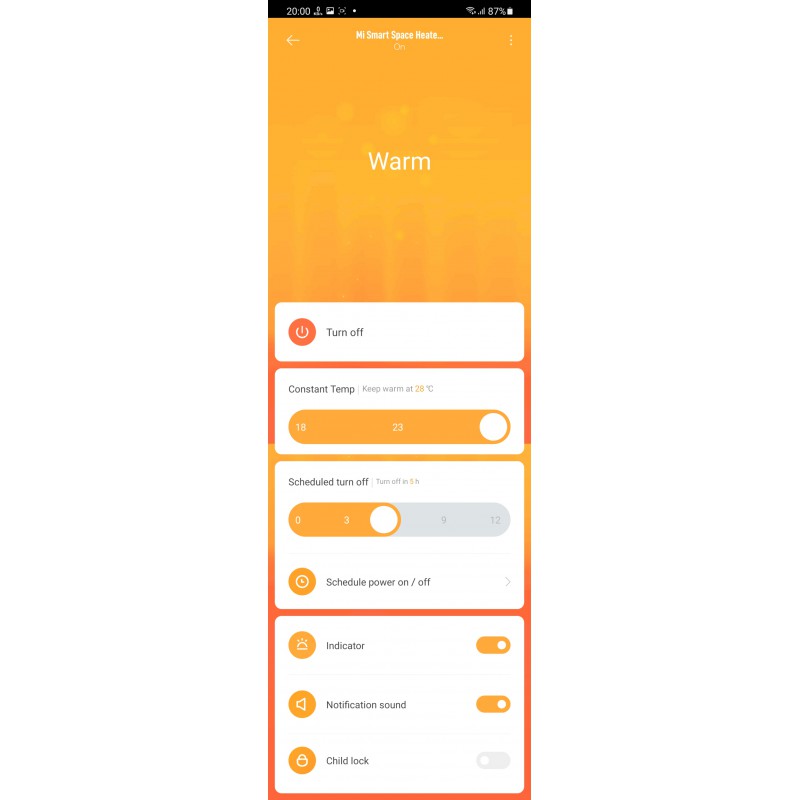 Máy Sưởi Xiaomi Smart Space Heater S ( Kết Nối Wifi App Mi Home) – Hàng Chính Hãng