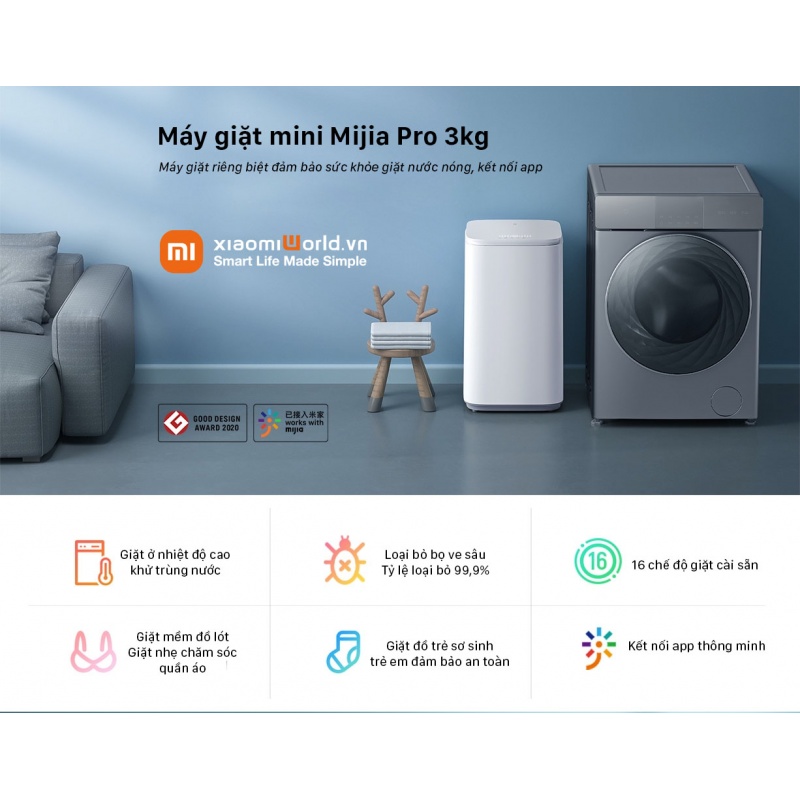 Máy Giặt Mini Mijia Pro 3KG