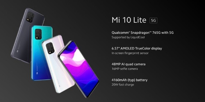 Phiên bản quốc tế của dòng Xiaomi Mi 10 được công bố, Xiaomi Mi 10 Lite, Internet of Things thông minh mới được công bố đồng thời